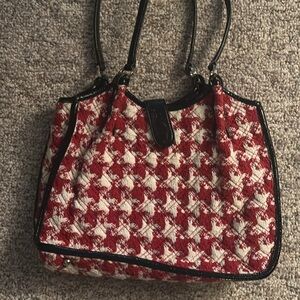 Vera Pradley Woven/Knit Purse